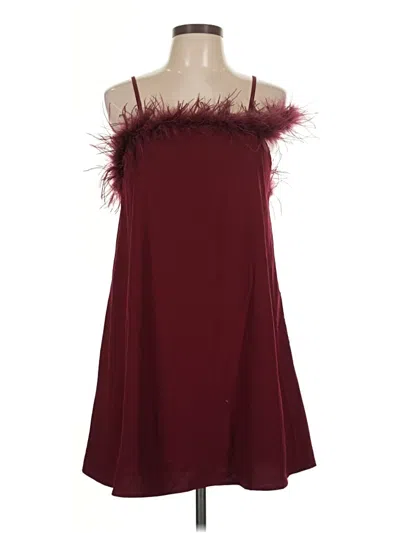 Pre-owned Loveriche Cocktail Dress In Burgundy