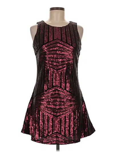 Pre-owned Loveriche Cocktail Dress In Burgundy