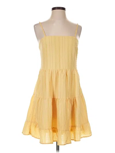 Pre-owned Loveriche Cocktail Dress In Yellow