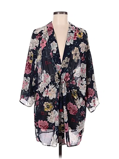 Pre-owned Loveriche Kimono In Black