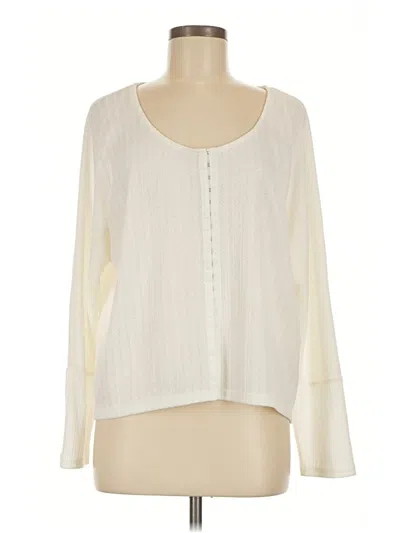 Loveriche Long Sleeve Blouse In White