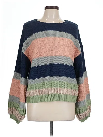 Pre-owned Loveriche Pullover Sweater In Blue