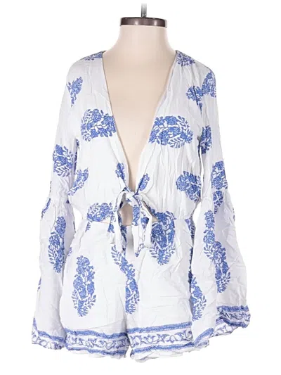 Pre-owned Loveriche Romper In White