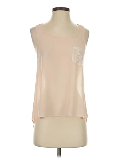 Pre-owned Loveriche Sleeveless Blouse In Tan