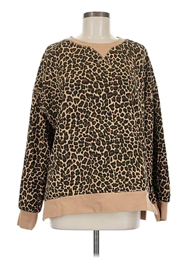 Pre-owned Loveriche Sweatshirt In Brown