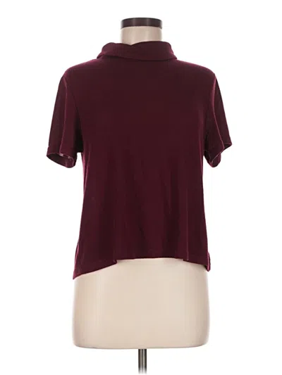 Pre-owned Loveriche Turtleneck Sweater In Burgundy