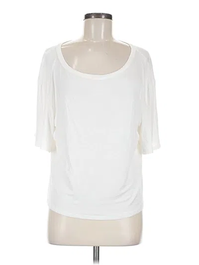 Pre-owned Lovers & Friends 3/4 Sleeve T-shirt In Ivory