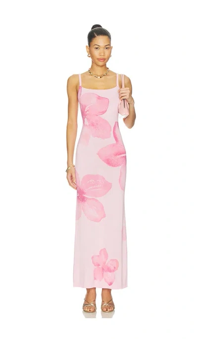 Lovers & Friends Abi Maxi Dress In Pink
