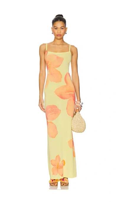 Lovers & Friends Abi Maxi Dress In Yellow