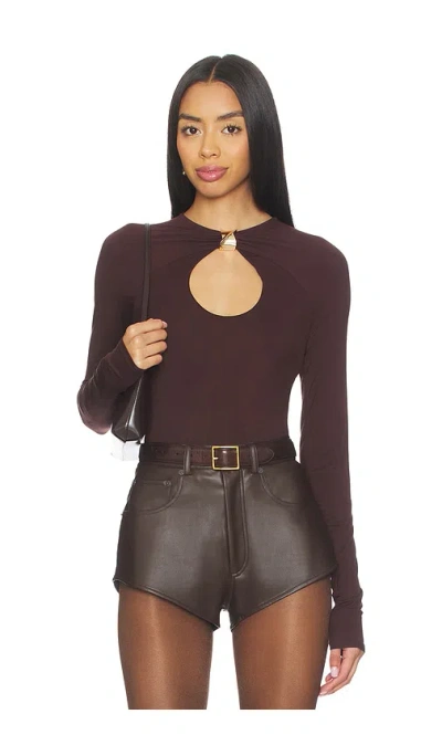 Lovers & Friends Adeline Top In Brown