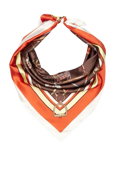Lovers & Friends Agnes Scarf In Brown