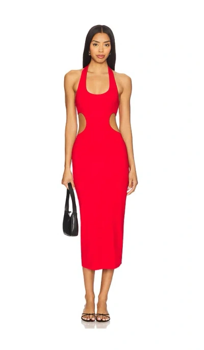 Lovers & Friends Alara Maxi Dress In Red