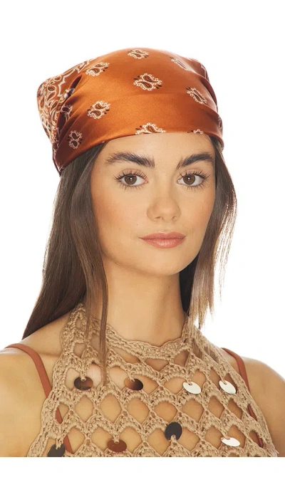 Lovers & Friends Amaya Scarf In Brown