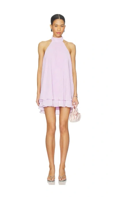 Lovers & Friends Amelie Mini Dress In Purple