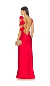 Lovers & Friends Angela Gown In Red