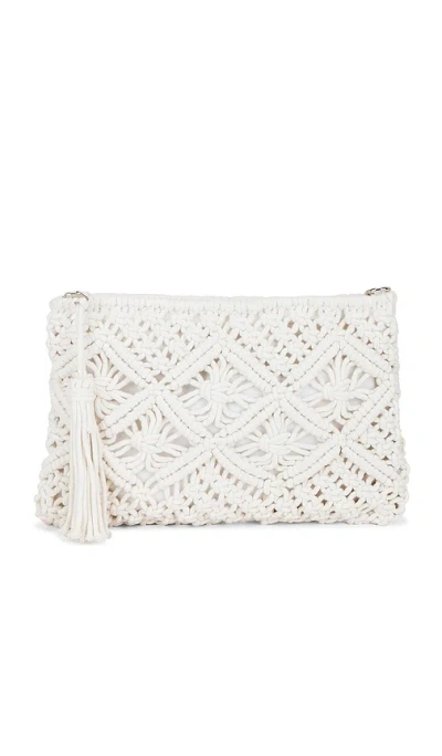 Lovers & Friends Annalise Clutch In White