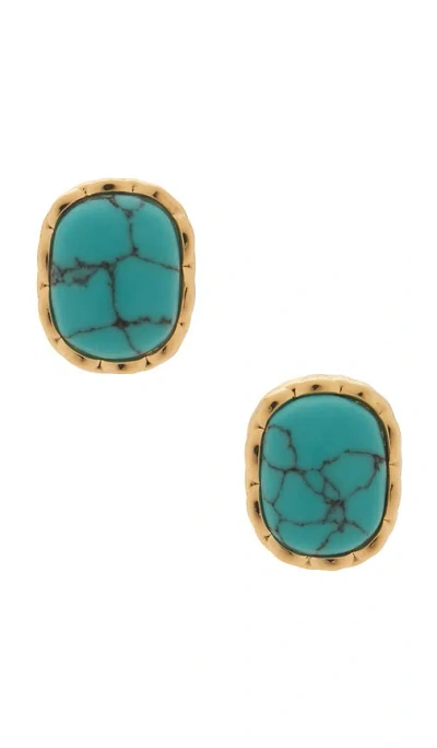 Lovers & Friends Antonia Earrings In Green