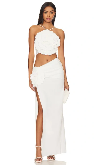 Lovers & Friends Artemis Gown In Ivory