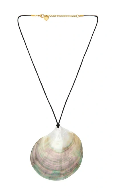Lovers & Friends Avery Shell Necklace In Multi
