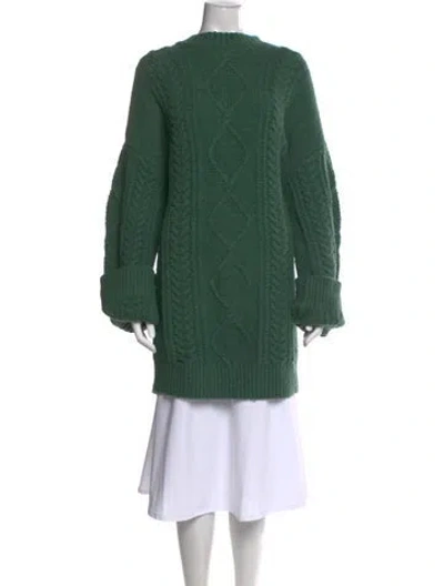 Pre-owned Lovers & Friends Bateau Neckline Sweater W/ Tags In Green