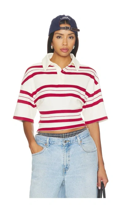 Lovers & Friends Berlinda Top In White