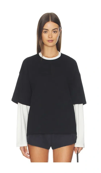 Lovers & Friends Bethan Tee In Black