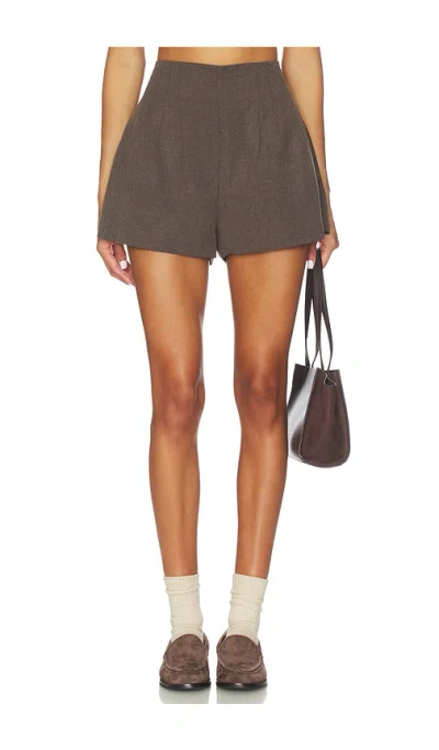 Lovers & Friends Bexton Short In Brown