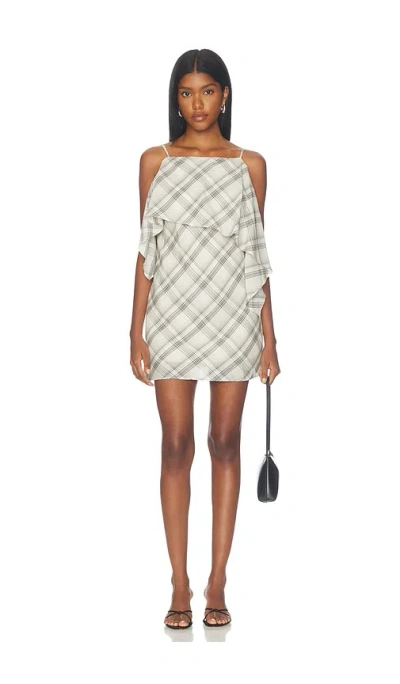 Lovers & Friends Blake Mini Dress In Black & White