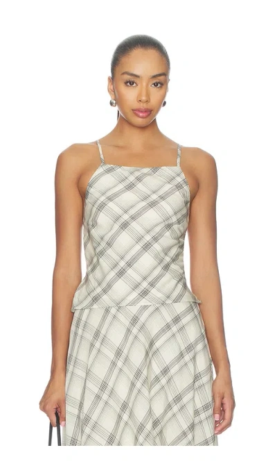 Lovers & Friends Blake Top In Gray