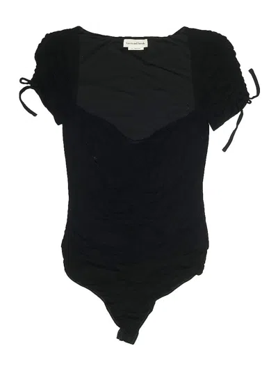 Pre-owned Lovers & Friends Bodysuit In Black