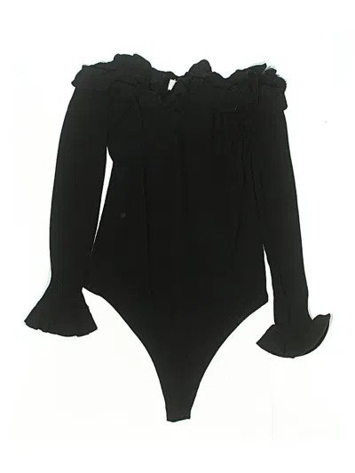 Pre-owned Lovers & Friends Bodysuit In Black