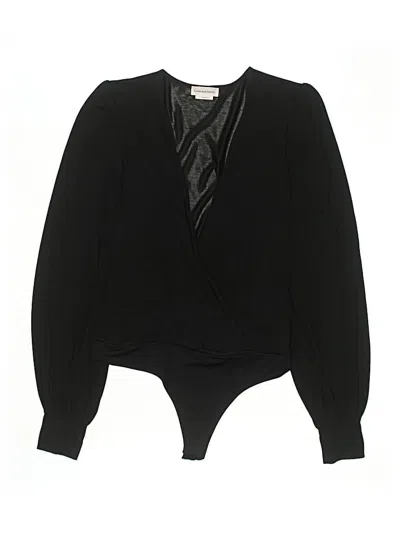 Pre-owned Lovers & Friends Bodysuit In Black
