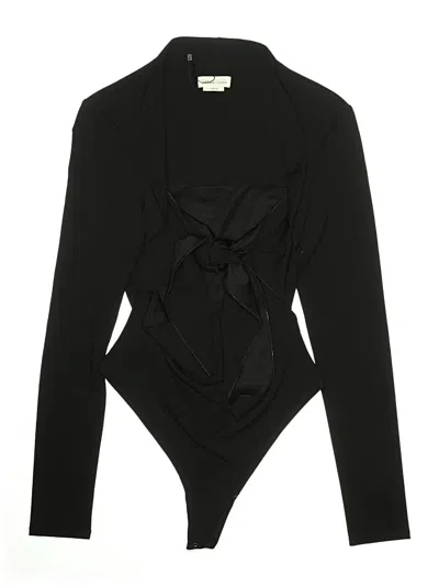 Pre-owned Lovers & Friends Bodysuit In Black
