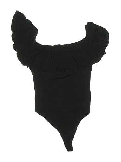 Pre-owned Lovers & Friends Bodysuit In Black