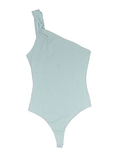 Pre-owned Lovers & Friends Bodysuit In Blue