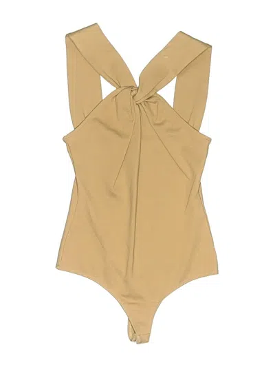 Pre-owned Lovers & Friends Bodysuit In Brown