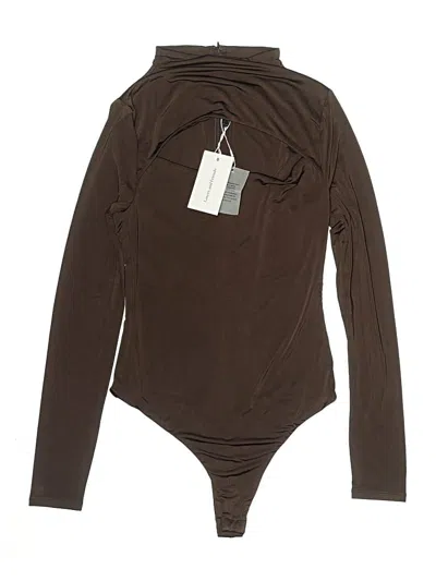 Pre-owned Lovers & Friends Bodysuit In Brown