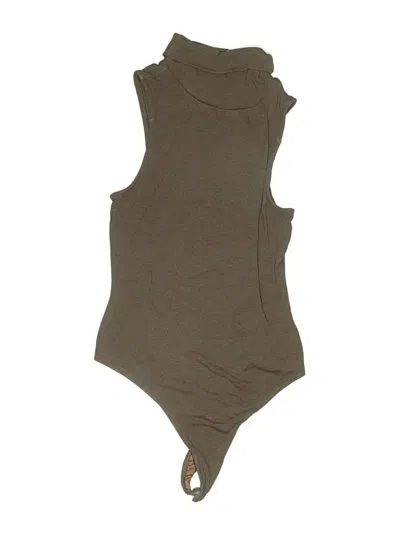 Pre-owned Lovers & Friends Bodysuit In Brown