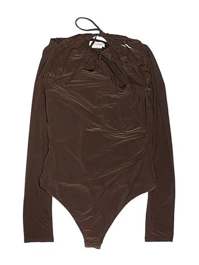 Pre-owned Lovers & Friends Bodysuit In Brown
