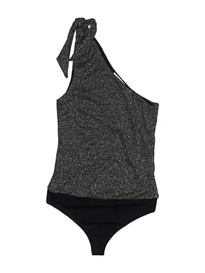 Pre-owned Lovers & Friends Bodysuit In Gray