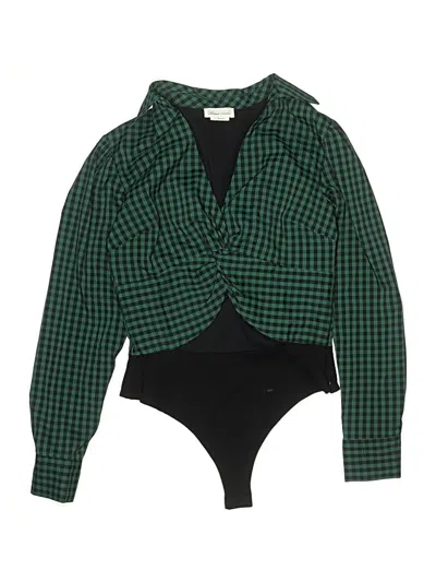 Pre-owned Lovers & Friends Bodysuit In Green