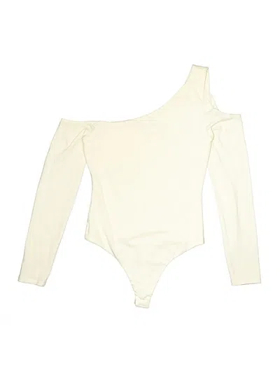 Pre-owned Lovers & Friends Bodysuit In Ivory