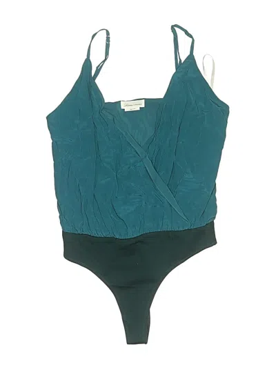 Pre-owned Lovers & Friends Bodysuit In Teal
