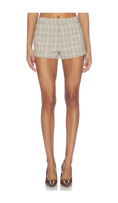 Lovers & Friends Bradley Short In Brown