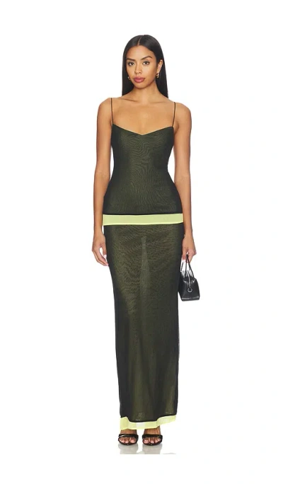Lovers & Friends Bronni Maxi Dress In Black