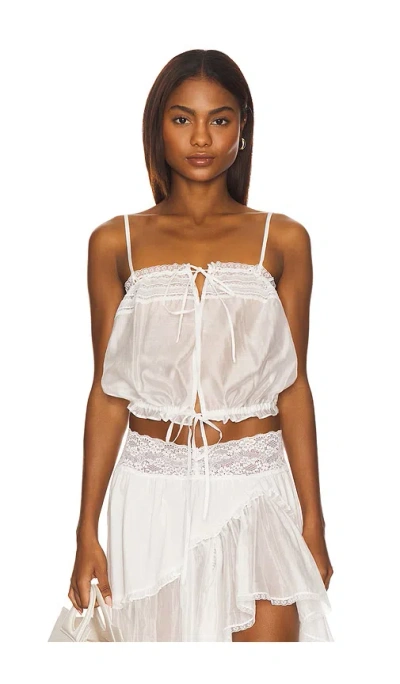 Lovers & Friends Calais Top In White
