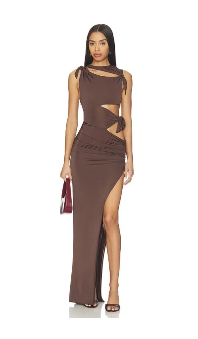 Lovers & Friends Camelia Gown In Multi