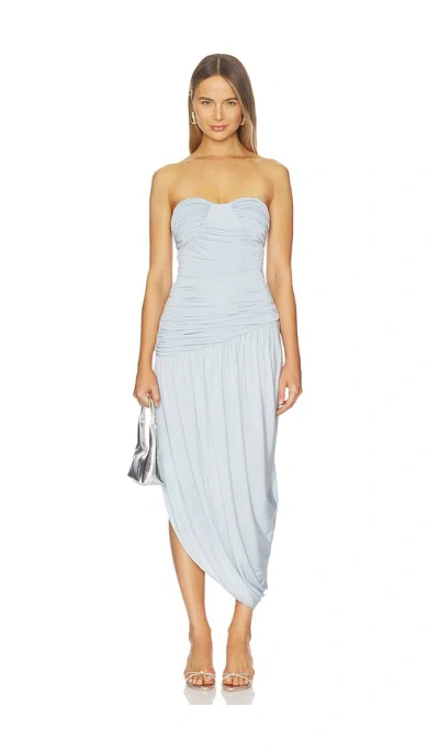 Lovers & Friends Camelia Midi Dress In Blue