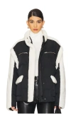 Lovers & Friends Caputo Twofer Jacket In 블랙