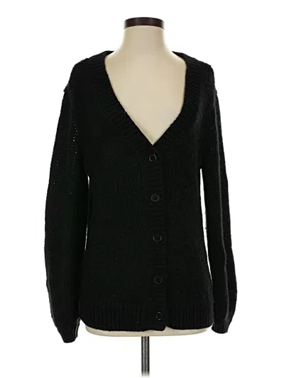 Pre-owned Lovers & Friends Cardigan Sweater In Black